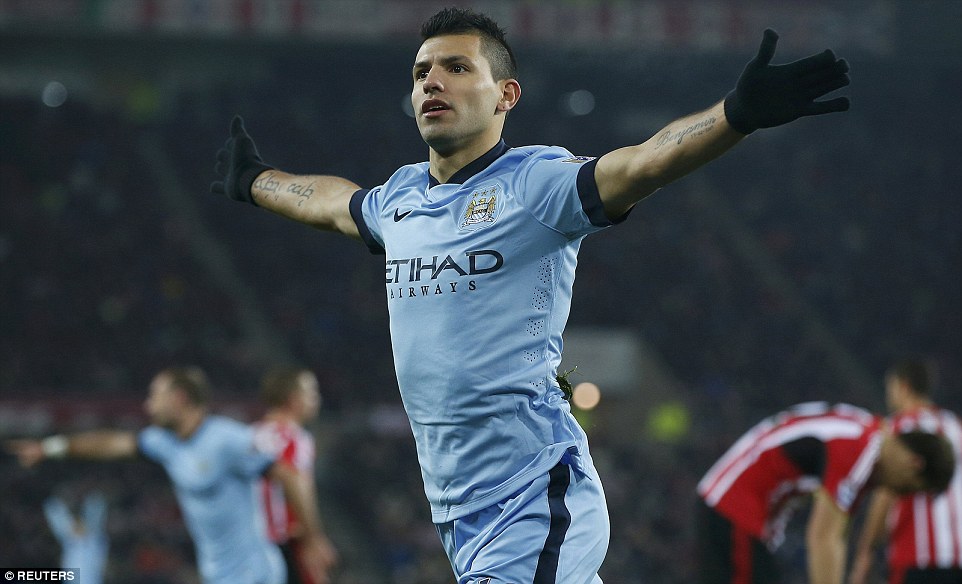 سرخیو آگرو|ساندرلند 1 - 4 منچستر سیتی / لیگ جزیره