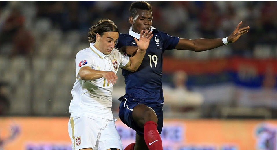 پل پوگبا|صربستان 1-1 فرانسه / دیدار دوستانه