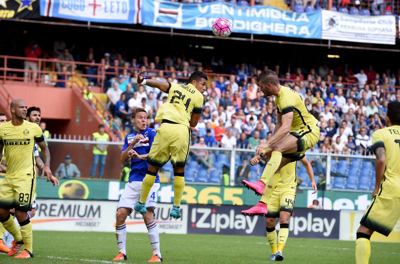 داویده سانتون|سامپدوریا 1 - 1 اینترمیلان / سری آ