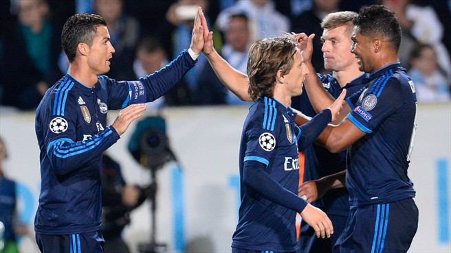 کریستیانو رونالدو|مالمو 0 - 2 رئال مادرید / لیگ قهرمانان