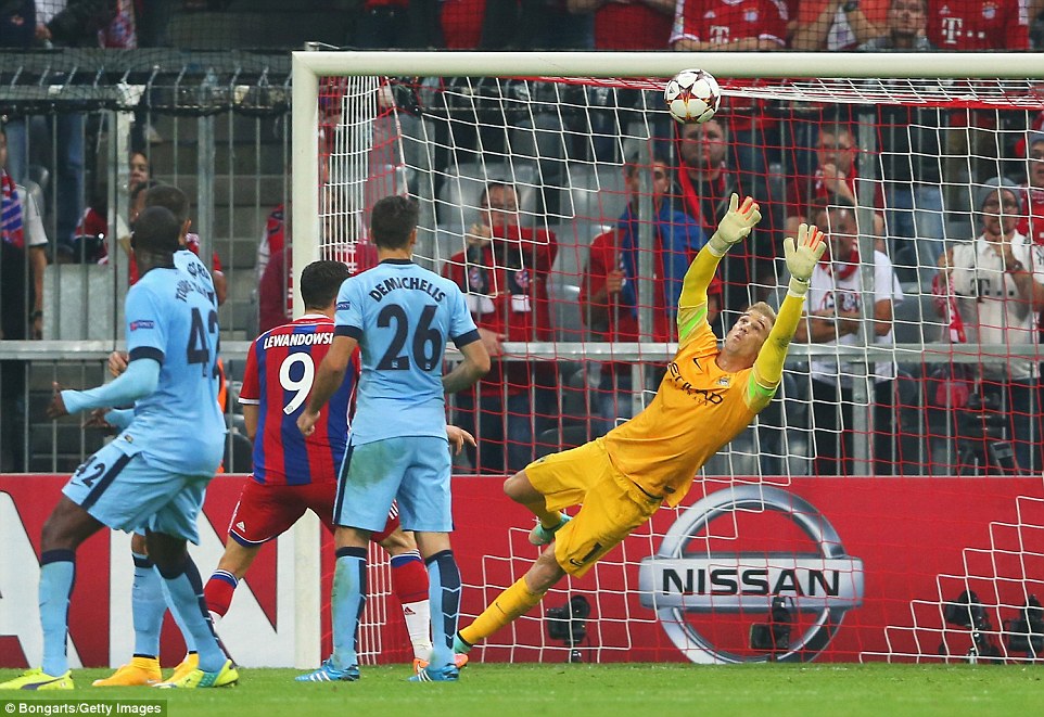 جو هارت|بایرن مونیخ 1-0 منچستر سیتی / لیگ قهرمانان