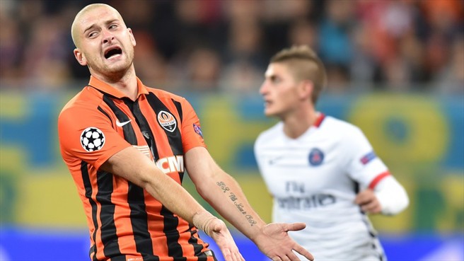 ياروسلاف راكيتسكي|شاختار دونتسك 0 - 3 پاریس سن ژرمن / لیگ قهرمانان