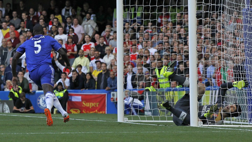 کورت زوما|چلسی 2 - 0 آرسنال / لیگ جزیره