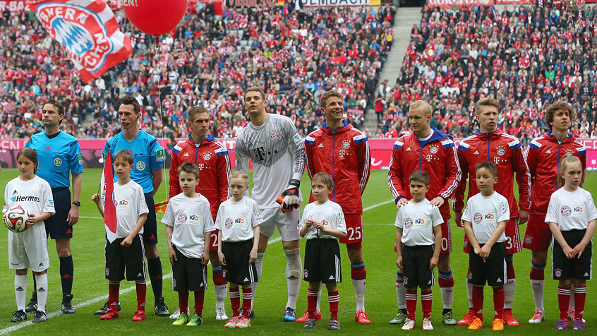 ابتدای بازی|بایرن مونیخ 1 - 0 هرتابرلین / بوندسلیگا