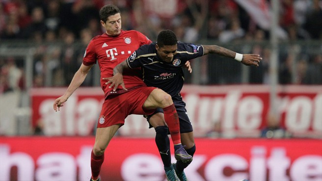 رابرت لواندوفسکی|بایرن مونیخ 5 - 0 دینامو زاگرب / لیگ قهرمانان