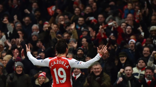 سانتی کازورلا|آرسنال 4 - 1 نیوکاسل / لیگ جزیره