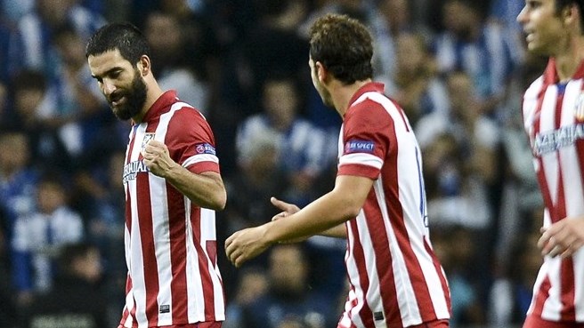 مصاف های اتلتیکو تا فینال لیگ قهرمانان اروپا|روز دوم مرحله ی گروهی: پورتو 1 - اتلتیکو مادرید 2