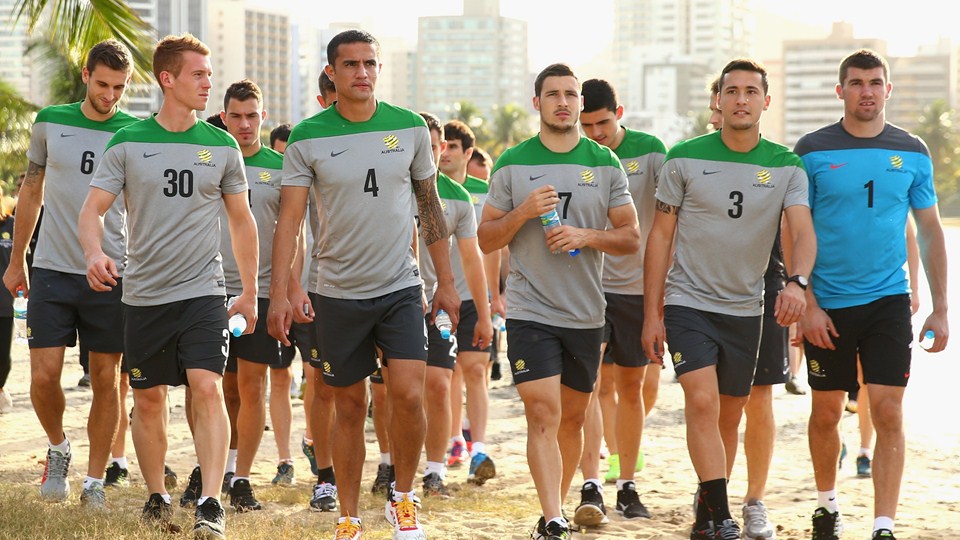 استرالیا|اردوی ساحلی تیم ملی استرالیا در منطقه بسیار زیبای ساحلی در ویتوریا برزیل