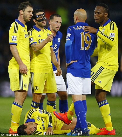 استبان کامبیاسو|لیستر سیتی 1 - 3 چلسی / لیگ جزیره