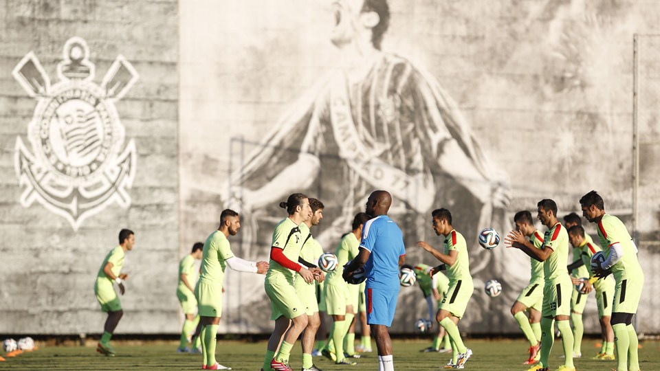 ایران|اولین تمرین تیم ملی کشورمان در برزیل.