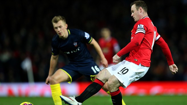 وین رونی|منچستر یونایتد 0 - 1 ساوتهمپتون / لیگ جزیره