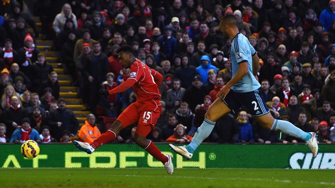 دنیل استوریج|لیورپول 2 - 0 وستهام / لیگ جزیره