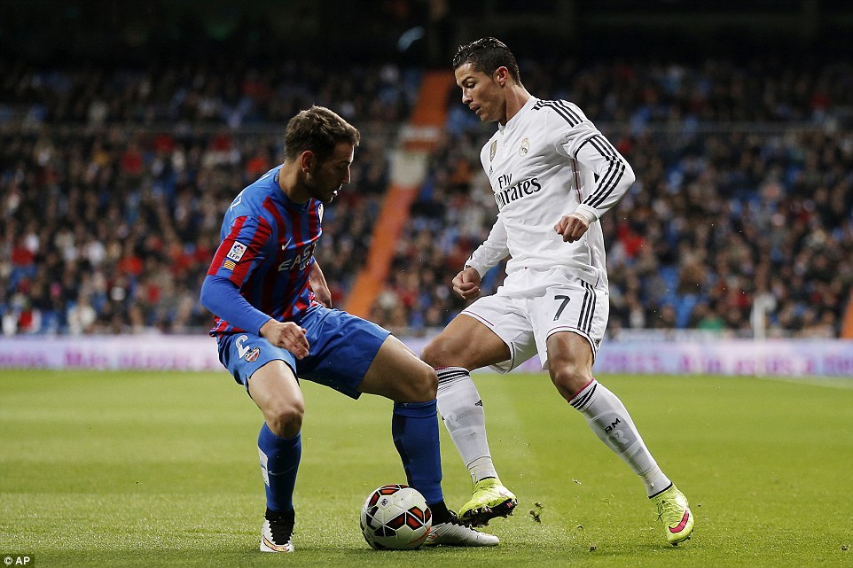 کریستیانو رونالدو|رئال مادرید 2 - 0 لوانته / لالیگا