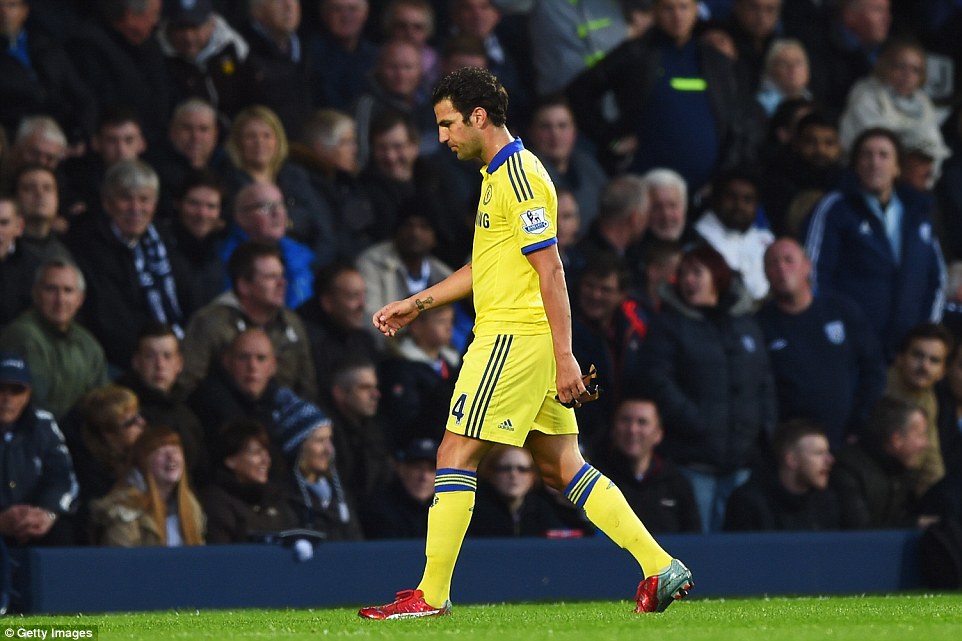 سسک فابرگاس|وست برومویچ 3 - 0 چلسی / لیگ جزیره