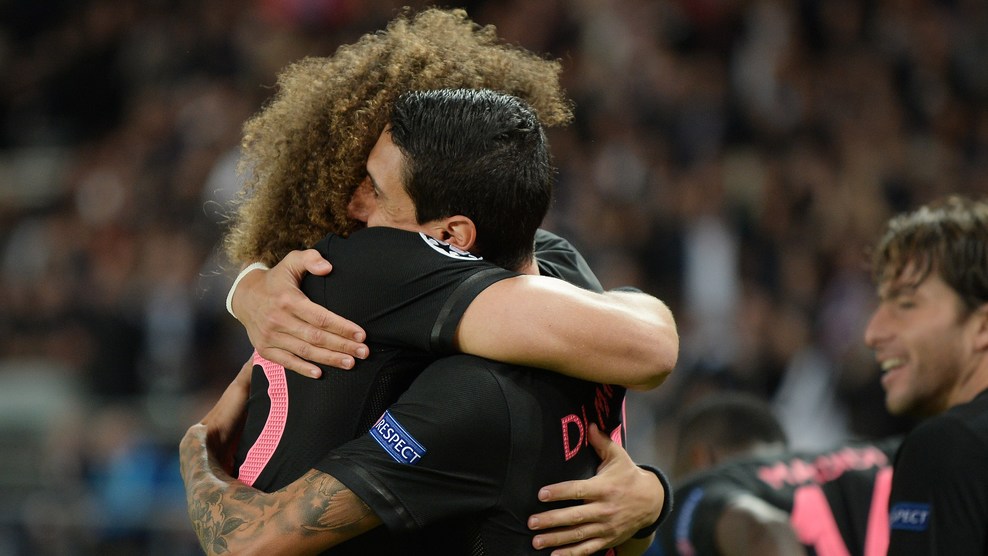 آنخل دی ماریا - داوید لوئیز|پاریس سن ژرمن 2 - 0 مالمو / لیگ قهرمانان