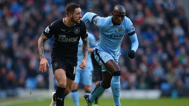 الیاکیم مانگالا|منچستر سیتی 2 - 2 بِرنلی / لیگ جزیره