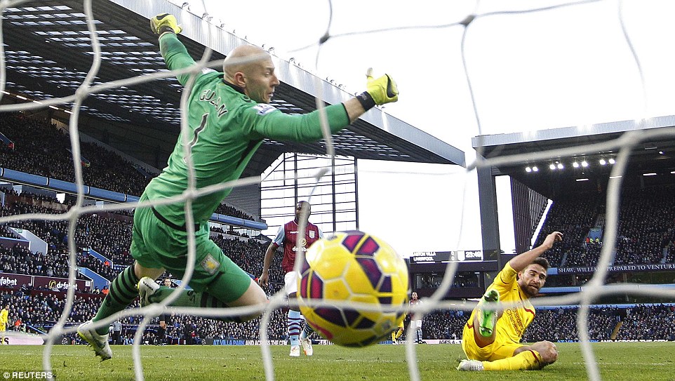 فابیو بورینی|آستون ویلا 0 - 2 لیورپول / لیگ جزیره