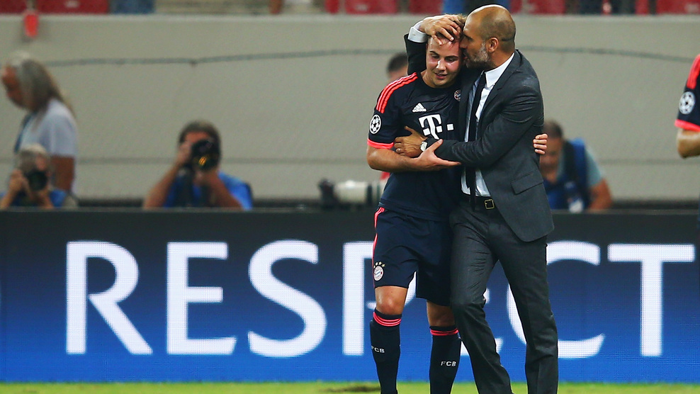 ماریو گوتزه|المپیاکوس 0 - 3 بایرن مونیخ / لیگ قهرمانان