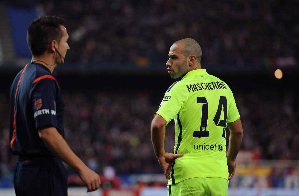 خاویر ماسکرانو|اتلتیکو مادرید 2 - 3 بارسلونا / جام حذفی اسپانیا