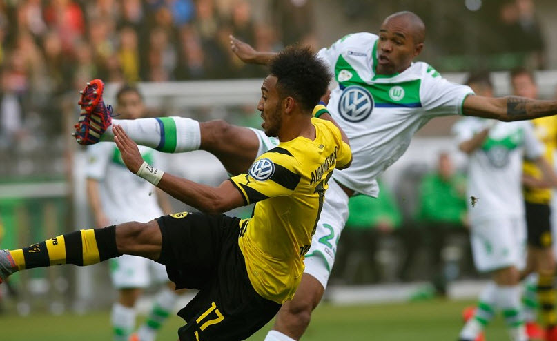 پیر امریک اوباميانگ|بوروسيا دورتموند 1 - 3 وولفسبورگ / جام حذفی