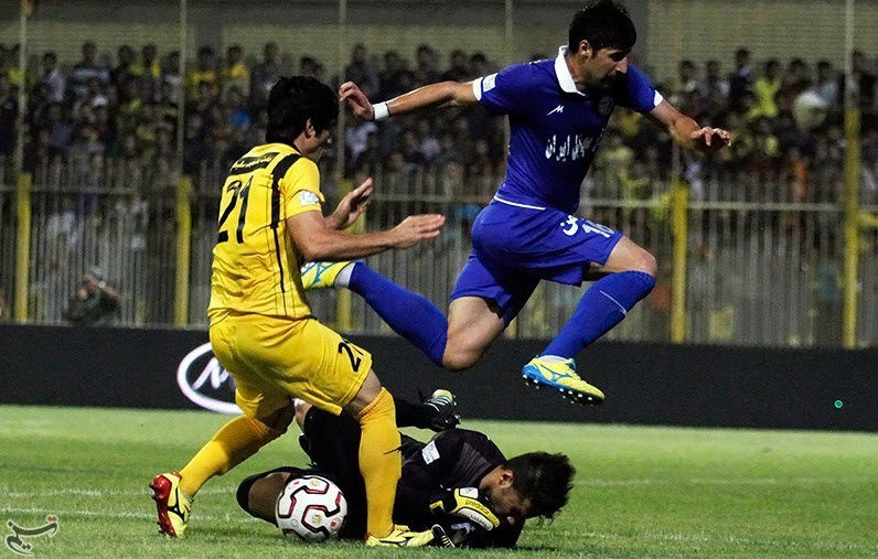 هاشم بیک زاده|نفت م سلیمان 0-2 استقلال/ لیگ برتر