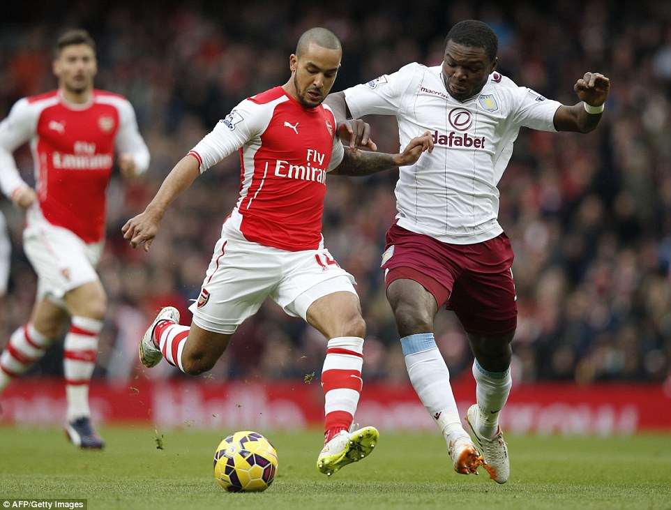 تئو ولكات|آرسنال 5 - 0 آستون ویلا / لیگ جزیره