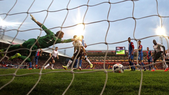 جو آلن|لحظه وارد شدن شوت جو آلن و گل لیورپول