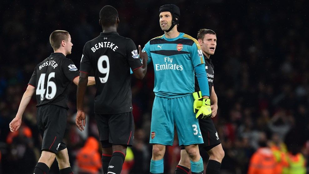 كريستيان بنتکه|آرسنال 0 - 0 لیورپول / لیگ جزیره