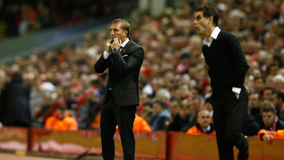 براندان راجرز|لیورپول 1 - 1 سیون / لیگ اروپا