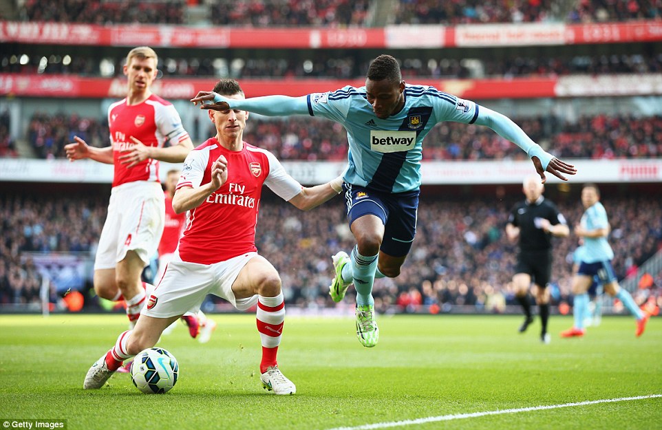 لورن كوشيلنی|آرسنال 3 - 0 وستهام / لیگ جزیره