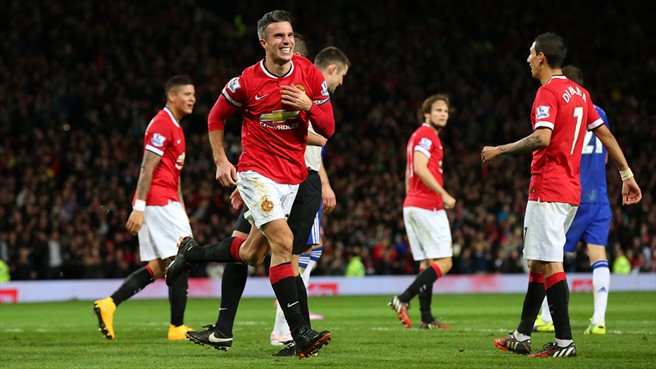 رابین فن پرسی|منچستر یونایتد 1 - 1 چلسی / لیگ جزیره