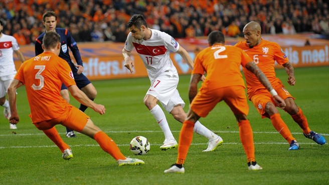 بوارک ییلماز|هلند 1 - 1 ترکیه / یورو 2016