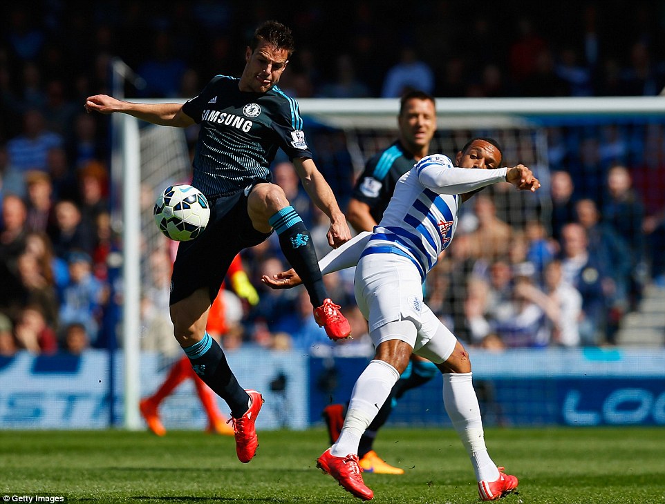 سزار آزپيليكوئتا|کوئینز پارک رنجرز 0 - 1 چلسی / لیگ جزیره