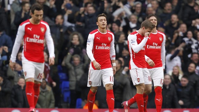 حسرت بازیکنان آرسنال|تاتنهام 2 - 1 آرسنال / لیگ جزیره