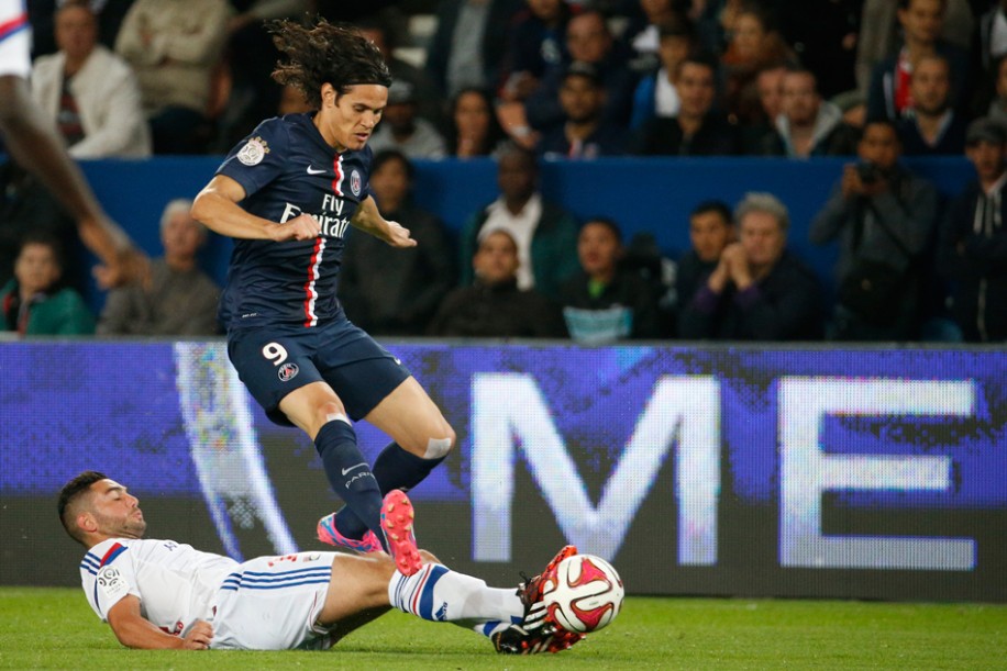 ادینسون کاوانی|پاریس‌سن‌ژرمن 1 - 1 لیون / لوشامپیونه