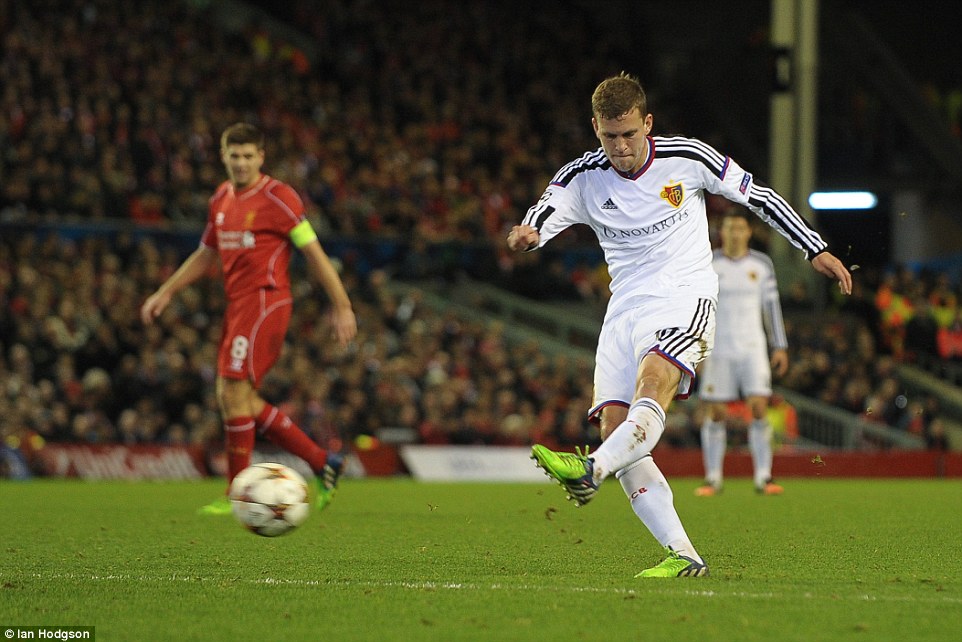 فابیان فری|لیورپول 1 - 1 بازل / لیگ قهرمانان