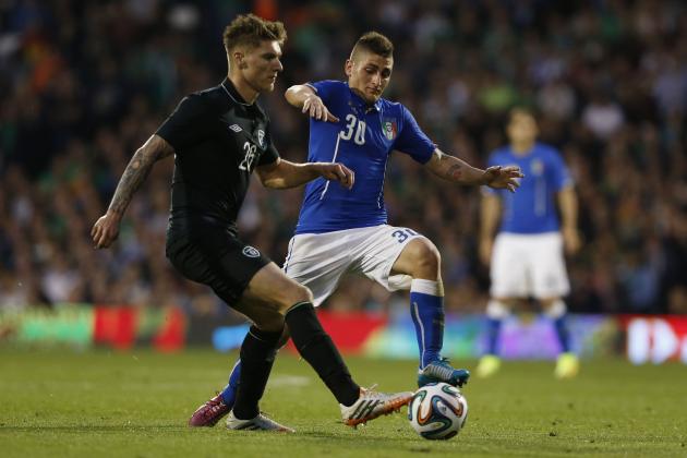 مارکو وارتی|ایتالیا  0-0 ایرلند / بازی دوستانه