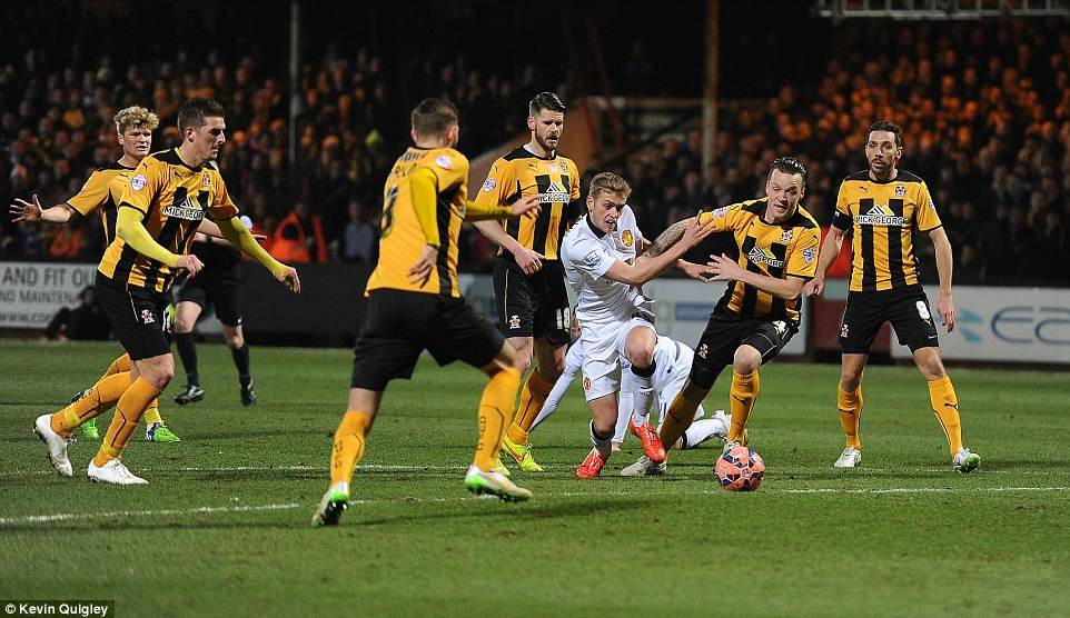 جیمز ویلسون|کمبریج یونایتد 0 - 0 منچستر یونایتد / جام حذفی