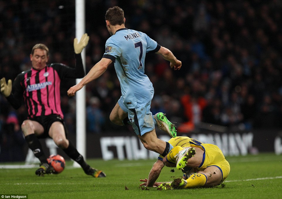 جیمز میلنر|منچستر سیتی 2 - 1 شِفیلد وِنزدِی / لیگ جزیره