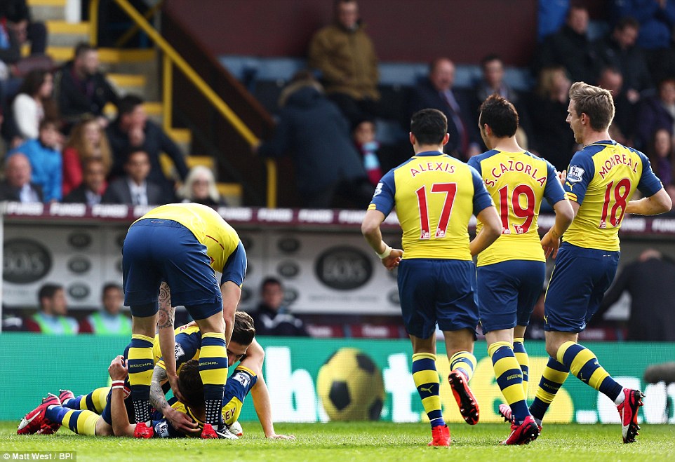 آرون رمزی|بِرنلی 0 - 1 آرسنال / لیگ جزیره