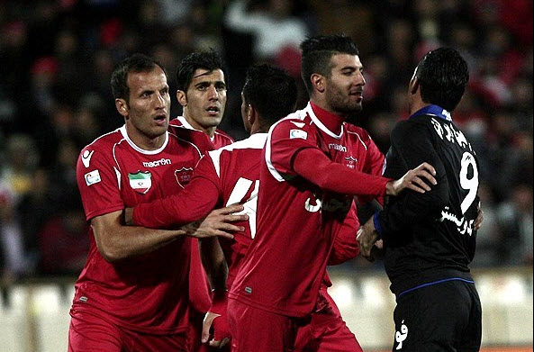 آرش برهانی - محسن بنگر|استقلال تهران 1 - 2 پرسپولیس تهران / لیگ برتر (دربی 79 )