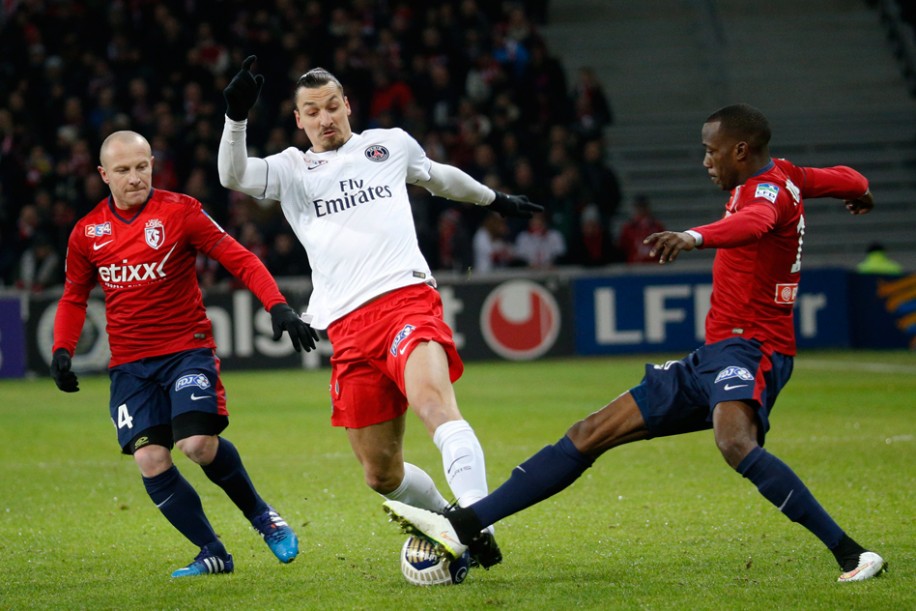 زلاتان ایبراهیموویچ|ليل 0 - 1 پاریس سن ژرمن / جام حذفی