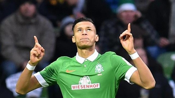 شادی بازیکن وردربرمن|وردر برمن 2 - 1 بوروسيا دورتموند / بوندسلیگا