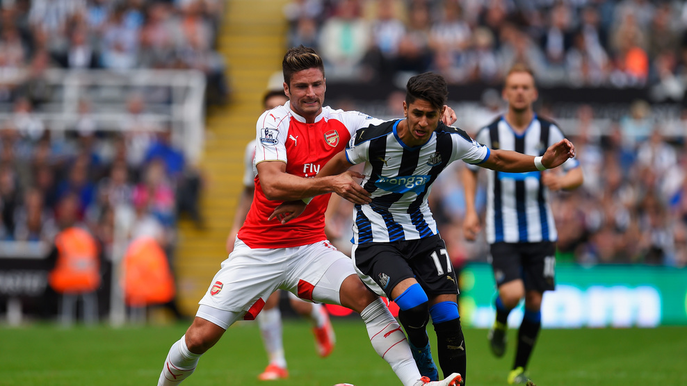 اليوير ژیرود|نیوکاسل 0 - 1 آرسنال / لیگ برتر انکلستان