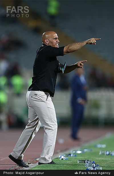 علی رضا منصوریان|پرسپولیس 1-1 نفت / لیگ برتر