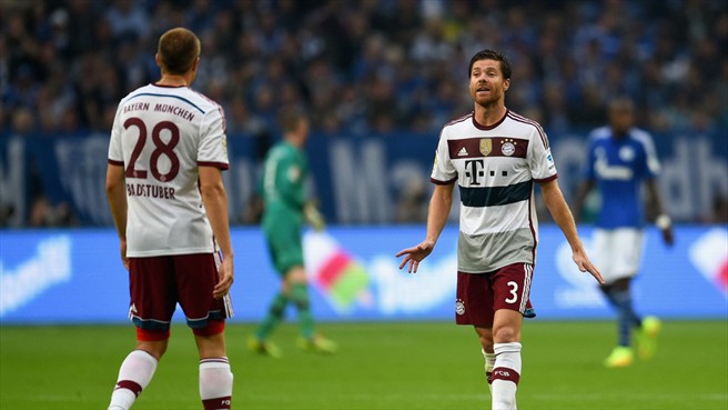 ژابی آلونسو|شالکه 1-1 بایرن مونیخ / بونسلیگا