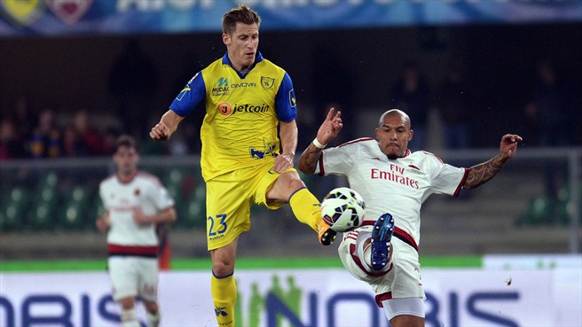 نایجل دی یانگ|کیه وو 0 - 0 میلان / سری آ