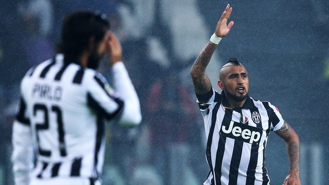 آرتور ویدال|یوونتوس 2 - 1 تورینو / سری آ