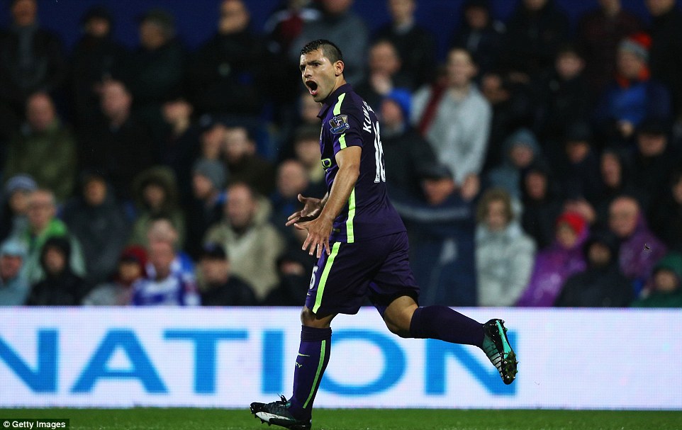 سرخیو آگرو|کوئینز پارک رنجرز 2 - 2 منچستر سیتی / لیگ برتر