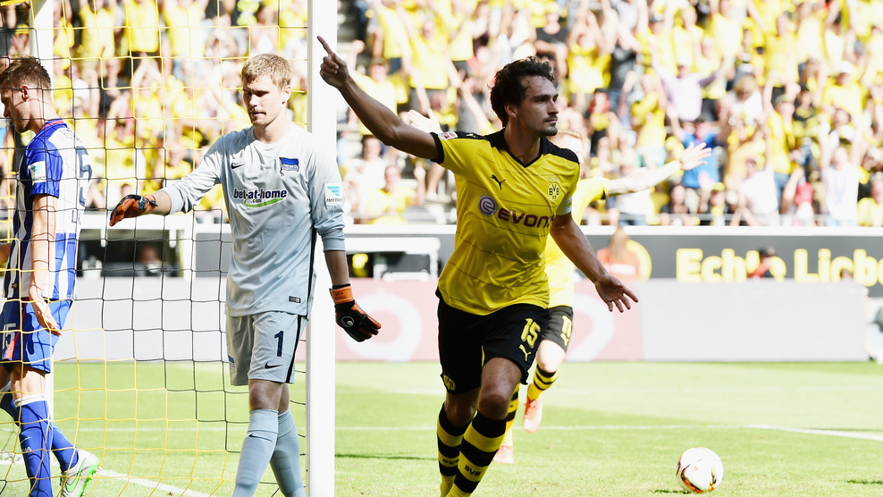 مت هوملس|بوروسيا دورتموند 3 - 1 هرتابرلین / بوندسلیگا